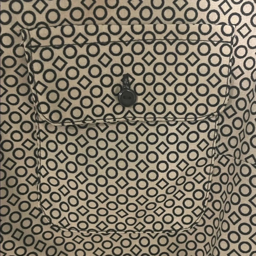 Kim Rogers Button-Up geometric pattern Shirt - Picture 3 of 6